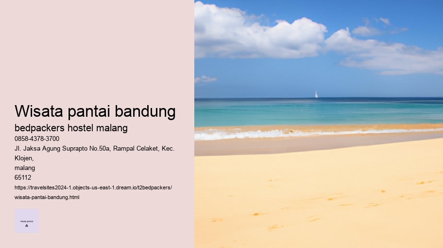 wisata pantai bandung