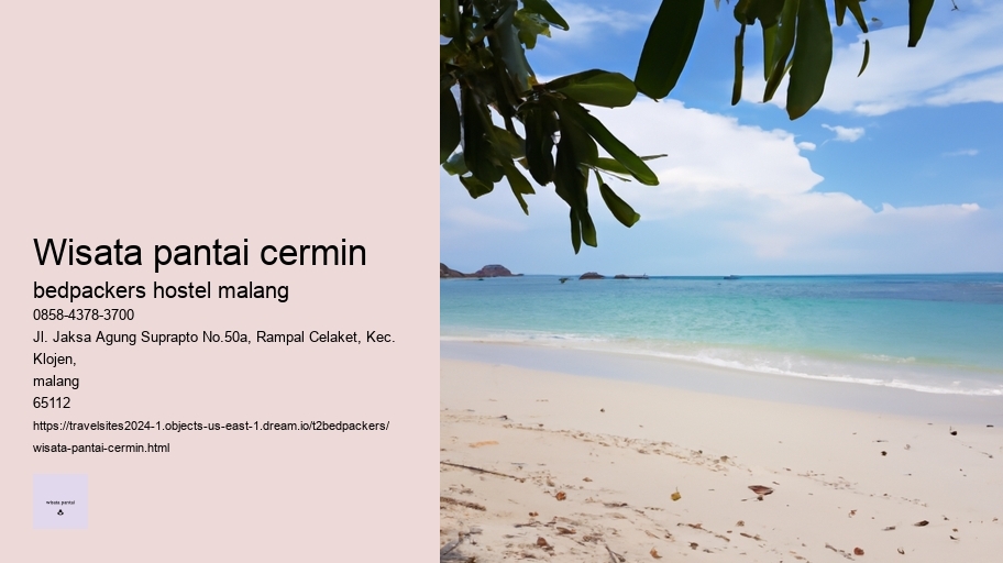 wisata pantai cermin