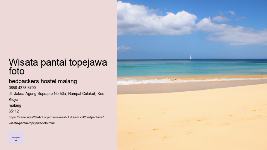 wisata pantai topejawa foto